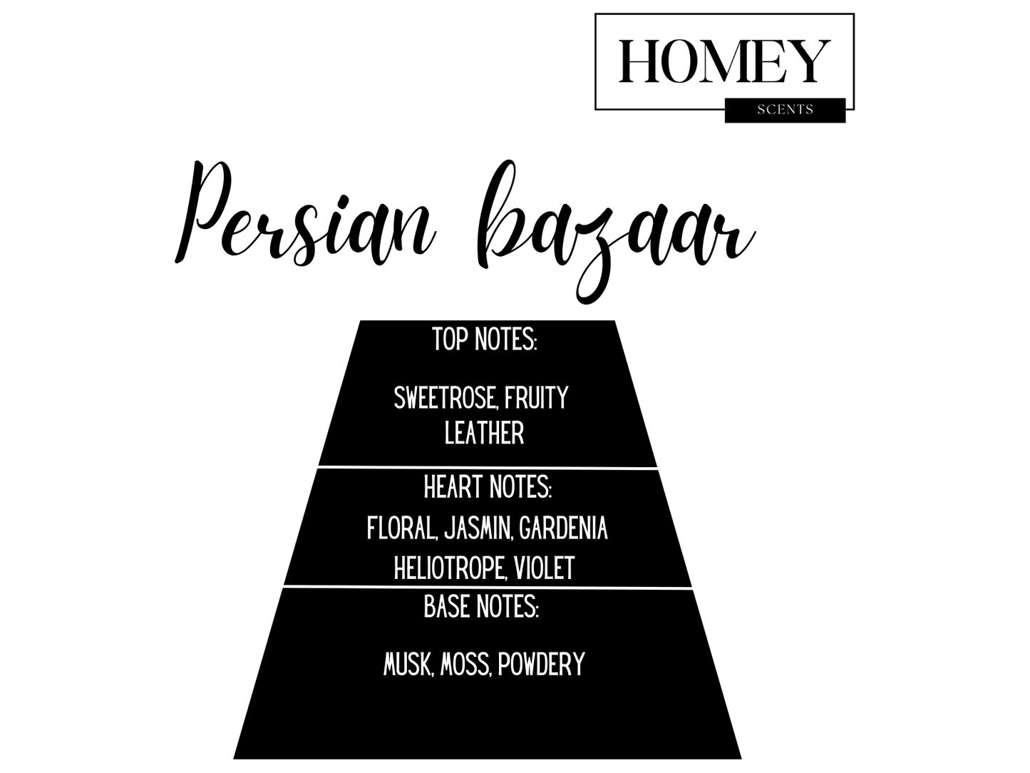 Persian Bazaar Geurkaars - Homey Scents