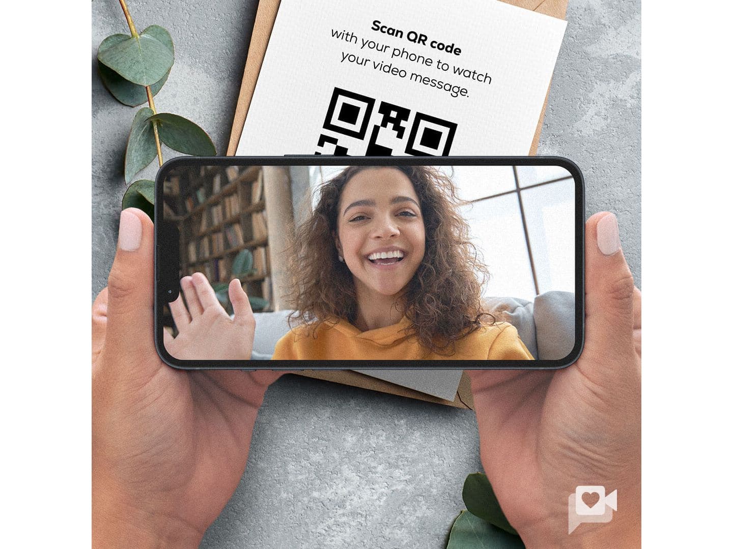 Persoonlijke videoboodschap — Stuur een unieke video bij jouw cadeau (Deze neem je op na het afrekenen) - Homey Scents